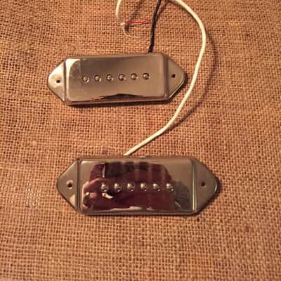 Epiphone Dog Ear P90 Pickups Chrome image 2