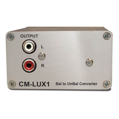 Sonifex CM-LUX1 Passive XLR to Phono Converter *USA Small Business* image 1