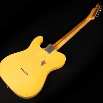 2005 Real Guitars Custom Built T - Butterscotch Blonde Heavy Relic Nitro | German Masterbuilt Telecaster 1-Piece Swamp Ash Body Suhr Pickups 3.0kg | CoA OHSC image 12