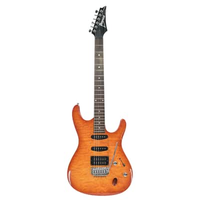 Ibanez SA160QM Amber - made in Korea image 1