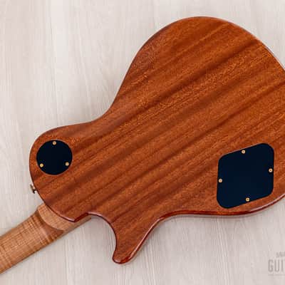 2023 Paul Reed Smith Wood Library McCarty 594 Singlecut 10 Top Bonnie Pink w/ Brazilian Board, Case & Tags image 12