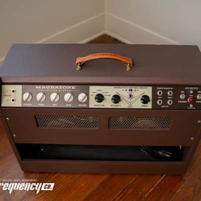 Magnatone Twilighter Stereo Combo Amplifier in Traditional Brown Finish - 2023-2024 image 9