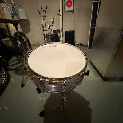 Yamaha RAS-1455 Recording Custom 5.5x14" Aluminum Snare Drum 2016 - Present - Silver/Chrome image 4
