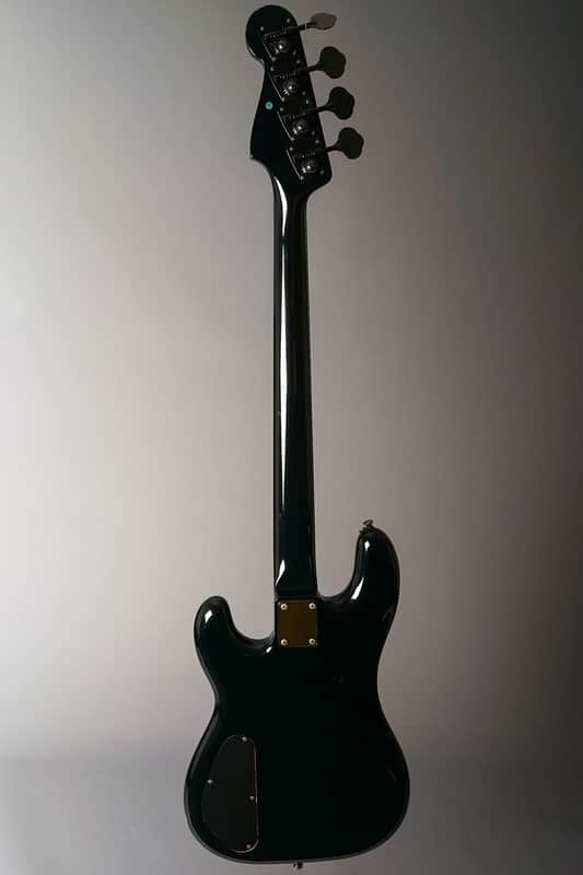 Fender Japan PB-555 Precison Bass 1985 MIJ Black | Reverb