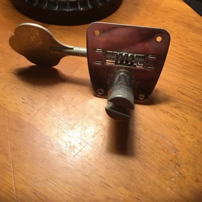 Fender Original Pre CBS Fender bass tuners for precision or jazz bass circa early 1960s image 7