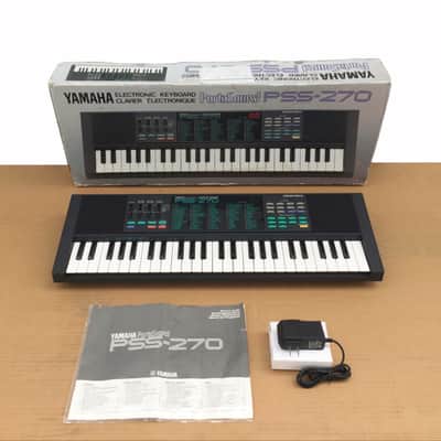Yamaha PSS-270 Vintage FM Synthesizer Keyboard | Clean In Open Box