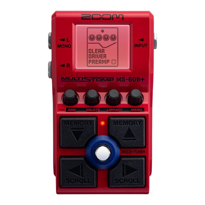 Zoom MS-60B+ Multistomp Bass Multi-effects Pedal image 1