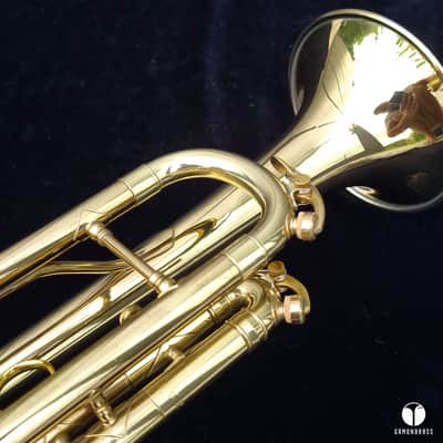 King Symphony DUAL BORE trumpet Sterling leadpipe GAMONBRASS case mouthpiece image 12