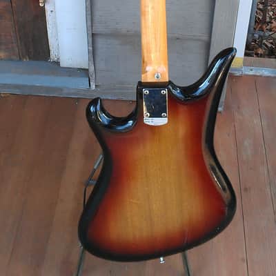 1967 Teisco EBX200 Bass  Sunburst-Mezurashi! image 2