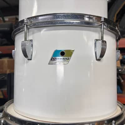 Ludwig 1970’s White Cortex 10-12-13-14-15-16 Concert Tom’s image 9