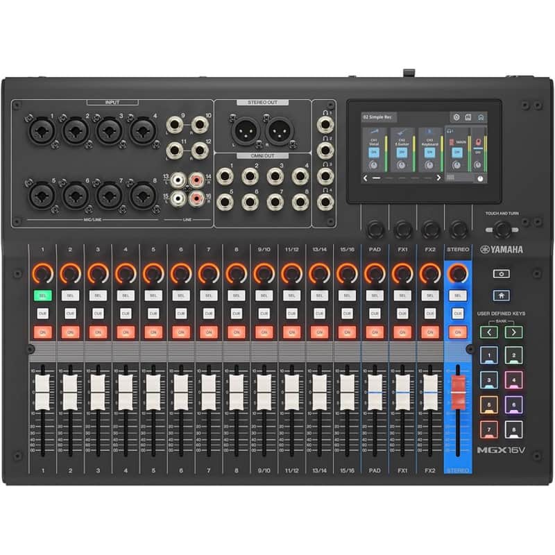 Yamaha 22ch Digital Mixer Dual USB-C Audio Interface Black Finish image 1