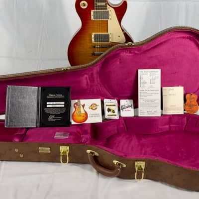 Gibson Les Paul Custom Shop Historic VOS 1959 R9 Reissue 2013 - Heritage Cherry Sunburst image 21