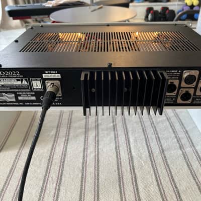 Avalon AD2022 Dual Channel Microphone Preamp 2010s - Silver image 3
