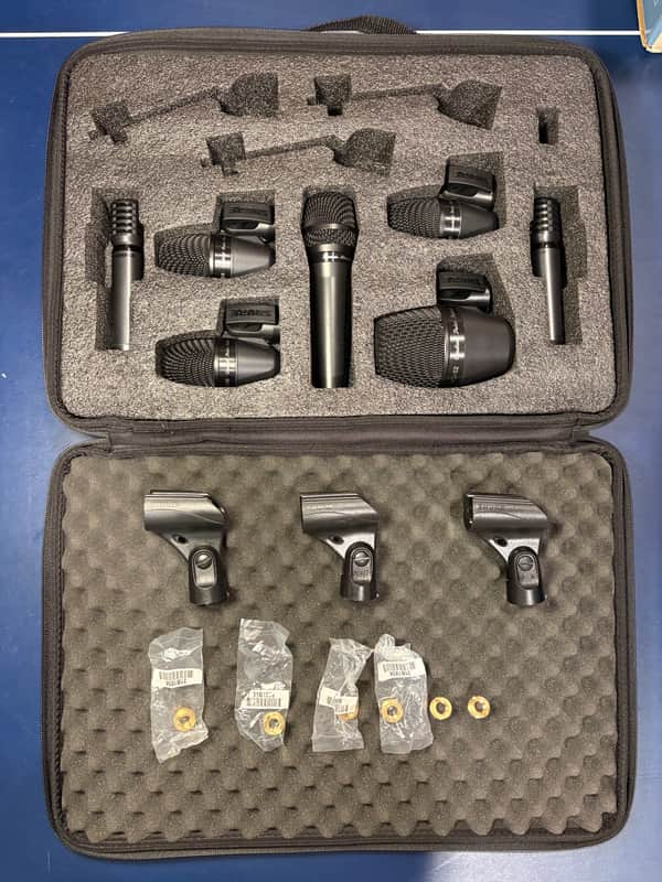 Shure PGADRUMKIT7 7pc Drum Microphone Kit