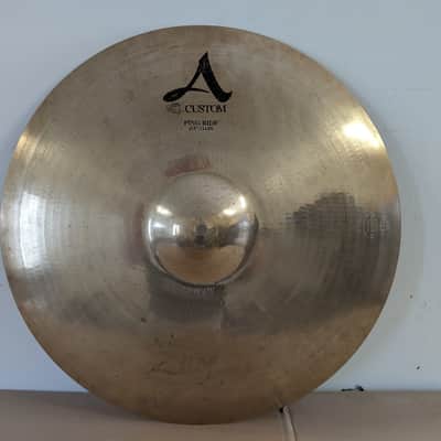 Zildjian 20" A Custom Ping Ride Cymbal 1991 - Present - Brilliant image 1