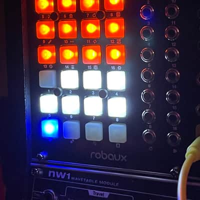 Robaux SWT 16+, 16 track trigger / drum sequencer, Eurorack image 3