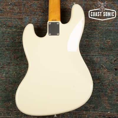 2010 Fender '62 Reissue Jazz Bass JB62 Made in Japan - Vintage White image 2