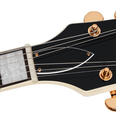 Gretsch G2622TG Streamliner Center Block Limited Edition Semi-Hollow Electric Guitar, Laurel Fingerboard, Vintage White image 4