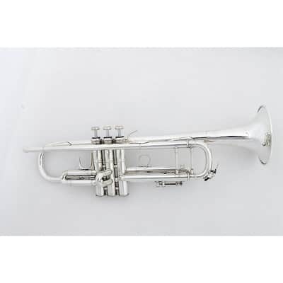 Bach 180S Stradivarius 37 Bell Series Professional Bb Trumpet Regular Silver Yellow Brass Bell image 3