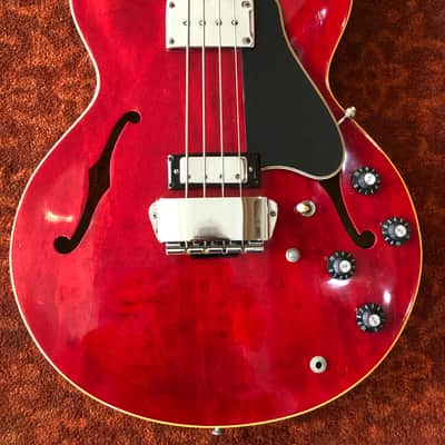 Gibson EB-2D 1968 - Cherry image 1