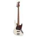 Sadowsky MetroExpress 21 Fret Vintage JJ Bass 4 String Olympic White High Polish Morado Board