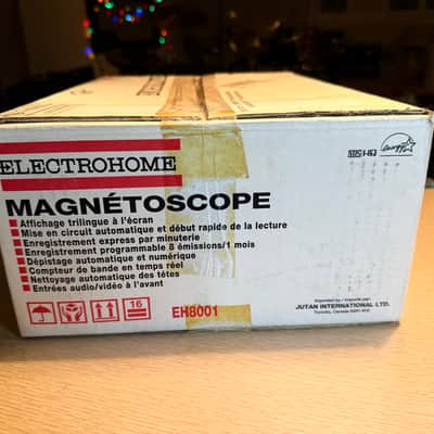 FACTORY SEALED🔥 Electrohome EH 8001 VCR VHS PLAYER Original Tape Seal Unopened image 4