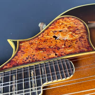 Vintage 1980 Shiro F-Style Mandolin MIJ Sunburst w/ Hard Case image 13
