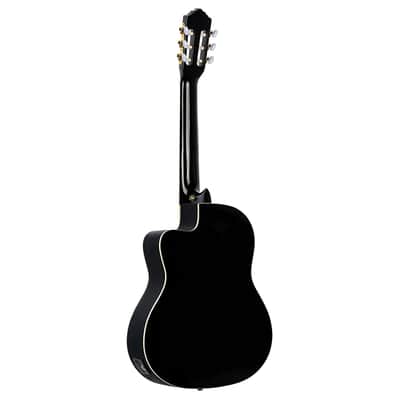 Ortega Family Series Pro Solid Top Acoustic-Electric Nylon Classical Guitar w/ Bag image 5