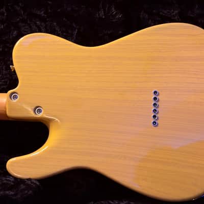 Tom Anderson Guitarworks T Icon - Translucent Butterscotch with hardshell case image 21