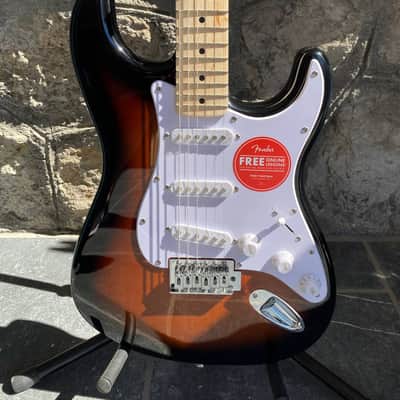 Squier Sonic Stratocaster - 2-Color Sunburst - Maple Neck - Excellent Condition image 1