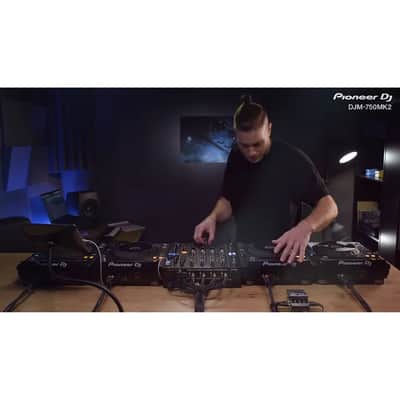 Pioneer DJ DJM-750MK2 4-Channel DJ Mixer with Sound Color FX, Beat FX, DVS Control, Two Headphone Outputs and Channel Faders image 4