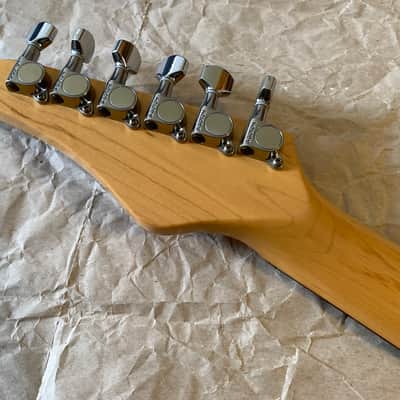 Rockoon Schaller Strat type electric guitar 1987 - Transparent Blue, Kawai made in Japan Very Good Condition with Gigbag image 20