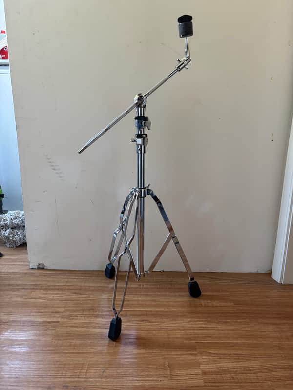 PDP PDCB800 800 Series Medium Weight Boom Cymbal Stand 2010s - Chrome image 1