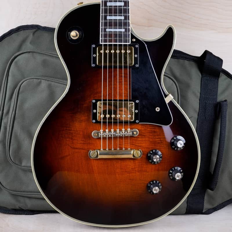 Greco EGC-600 MIJ 1990 Violin Sunburst Custom Screamin' PAFs Made in Japan w/ Bag image 1