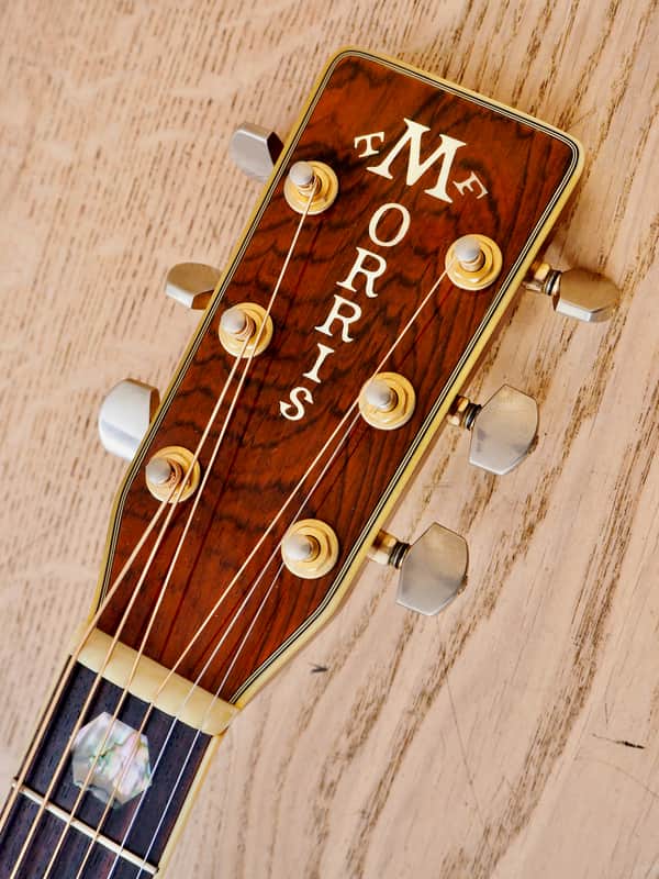 1980s Morris TF-805 Vintage Dreadnought Acoustic Guitar Brazilian