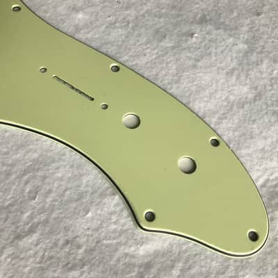 For Fender US Telecaster Thinline/Tele 69 TV Jones Guitar Pickguard,3 Ply Vintage Green image 2