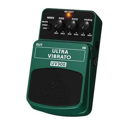 Behringer Ultra Vibrato UV300 Classic Effects Pedal image 2