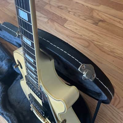 1980s Burny RLC-60 Single cut Aged White – Made in Japan image 10