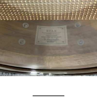 Mint Tama Snare Star Reserve TLJC146-BOC Solid Cedar 14" x 6" image 5