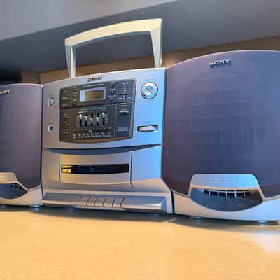 Sony CFD-Z550 CD/Cassette Boombox – Tested & Fully Functional Cassette And Cd✅ image 3