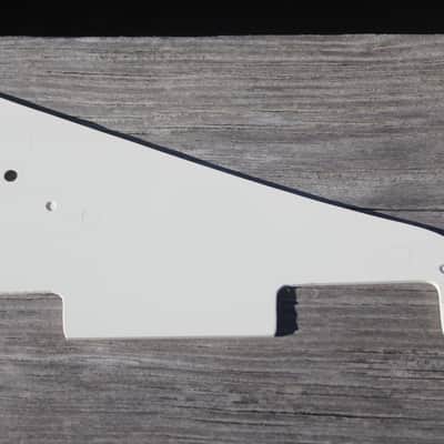 1980's Vintage Gibson Les Paul Standard Pickguard White 1990's Studio image 2