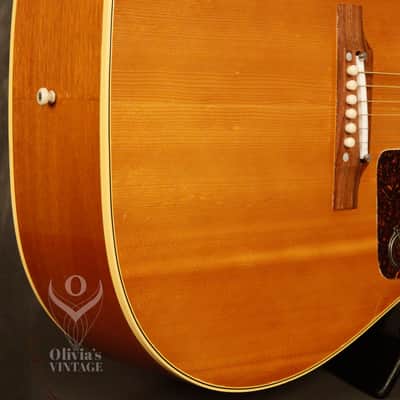 1966 Epiphone FT-79N Texan w/original HANG TAG image 13