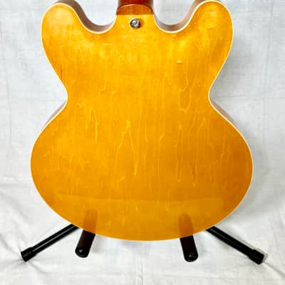 RARE 1ST YEAR 1996 (PEERLESS KOREA) NATURAL FINISH EPIPHONE CASINO ELECTRIC GUITAR & OHSC L@@K image 7