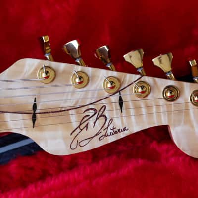 GB Liuteria Custom Petra 7 string fanned fibonacci series edition image 3