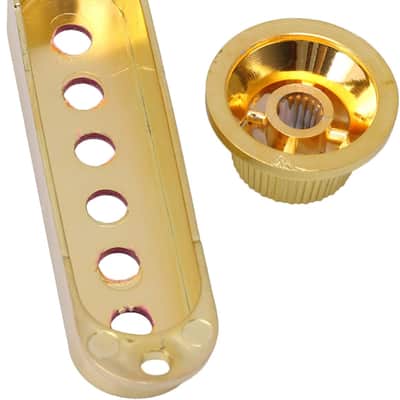 Purple Strat-Style Single Coil Pickup Covers & Knob Set | ST 6-Hole Covers (48/50/52mm), 1 Volume, 2 Tone, Switch Tip image 3