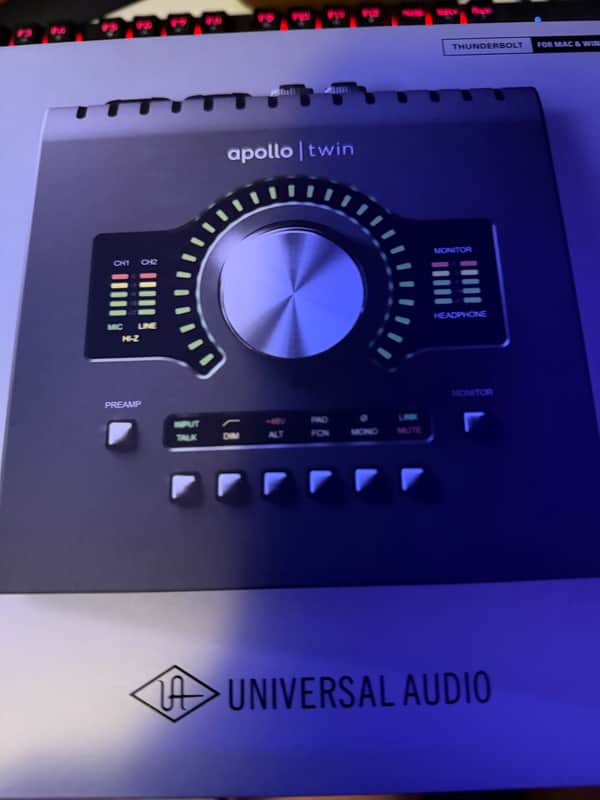 Universal Audio Apollo Twin DUO MKII Thunderbolt Audio Interface 2019 - Present - Dark Grey image 1