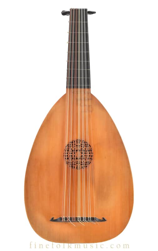 Bohr 7-course Renaissance lute 1977 image 1