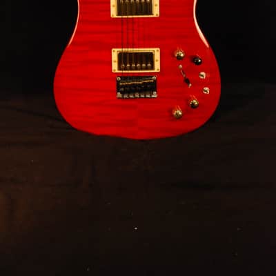 Brian Moore Guitars i8.13 Red w/ Case image 1