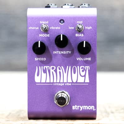 Strymon UltraViolet Vintage Vibe JFET Input TRS Stereo Output Delay Effect Pedal image 1
