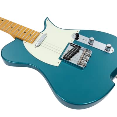 Vola Guitars Vasti MC Ocean Turquoise Metallic image 4